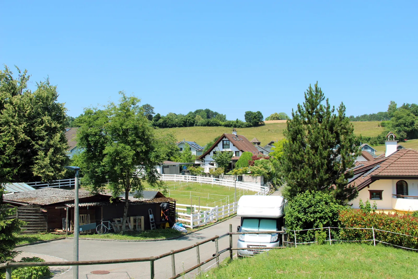 view into neighborhood