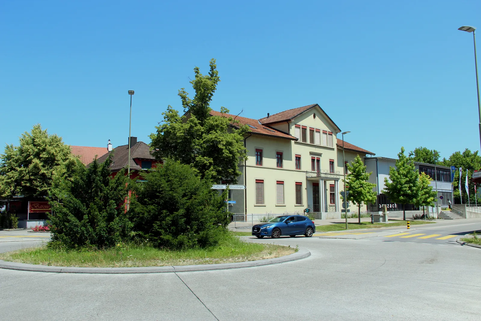 town center